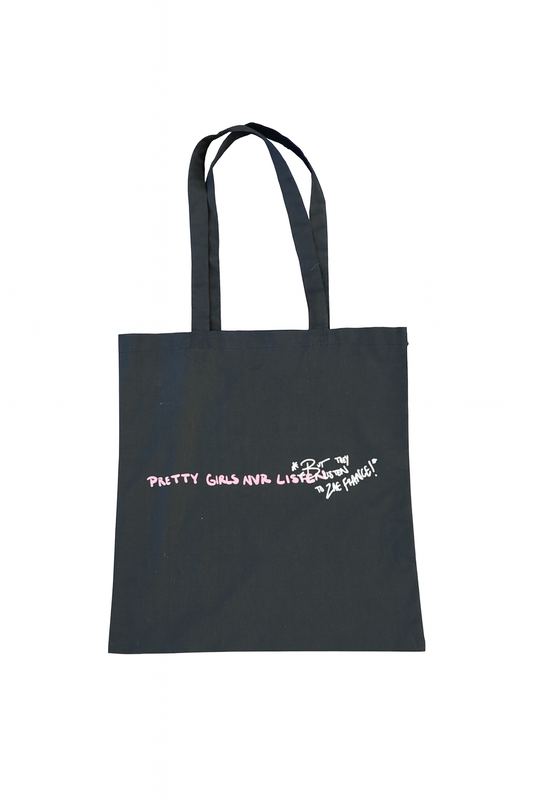 Black PGNL tote bag
