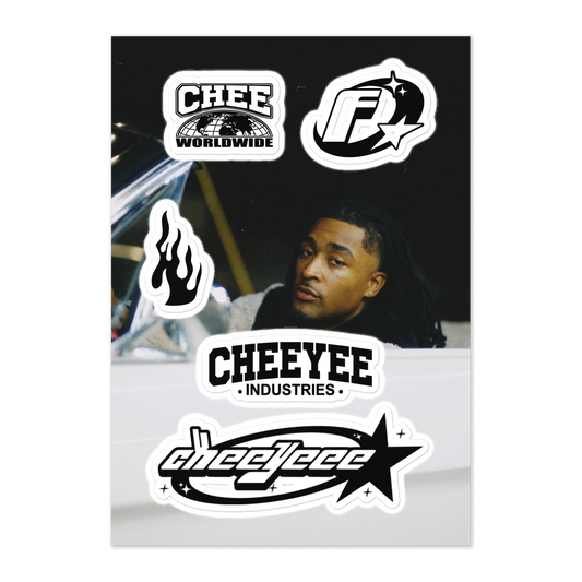 Limited Edition: CHEE.WORLD KISS-CUT STICKER (SIGNED)